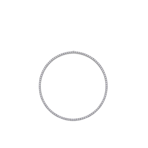 Fashion Necklace Moissanite 2.0mm Tennis Chain