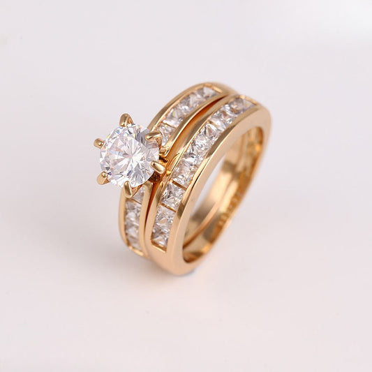 Fashion Jewelry Couple Wedding Rings