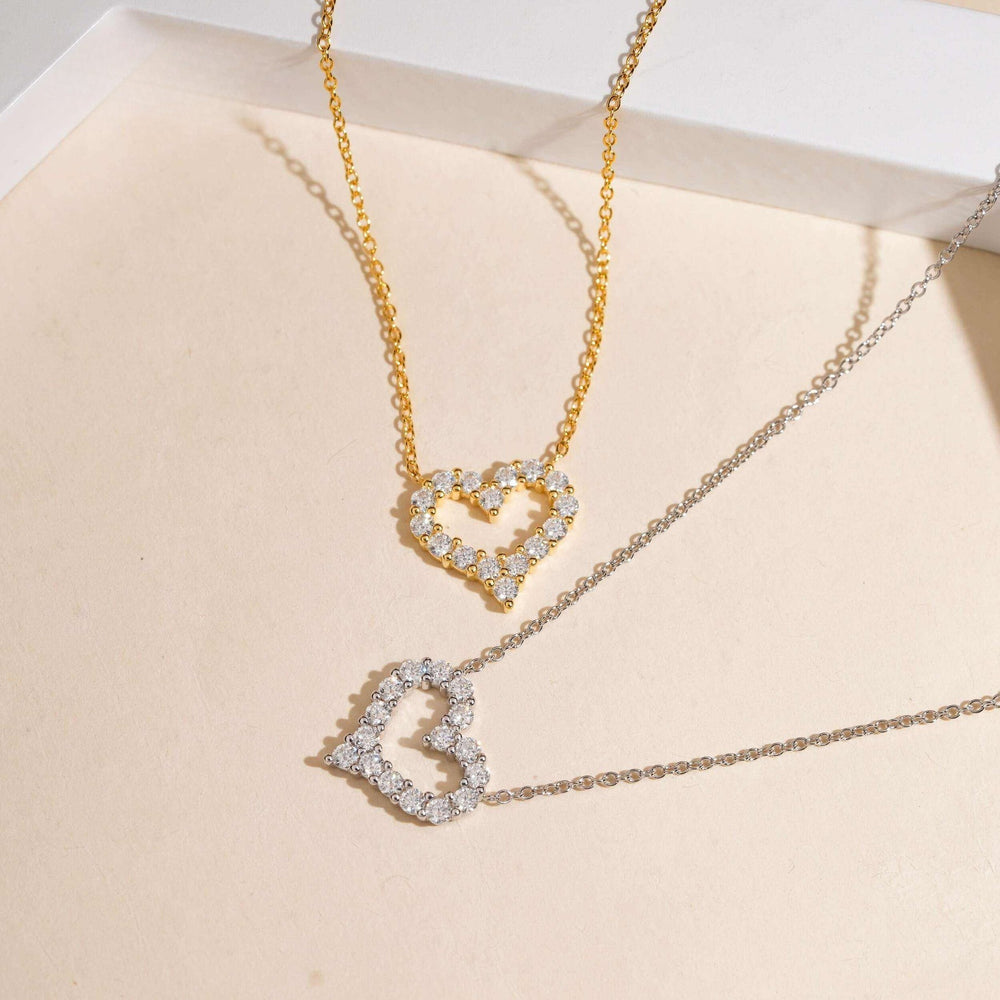Women Jewelry Heart Pendant Necklace