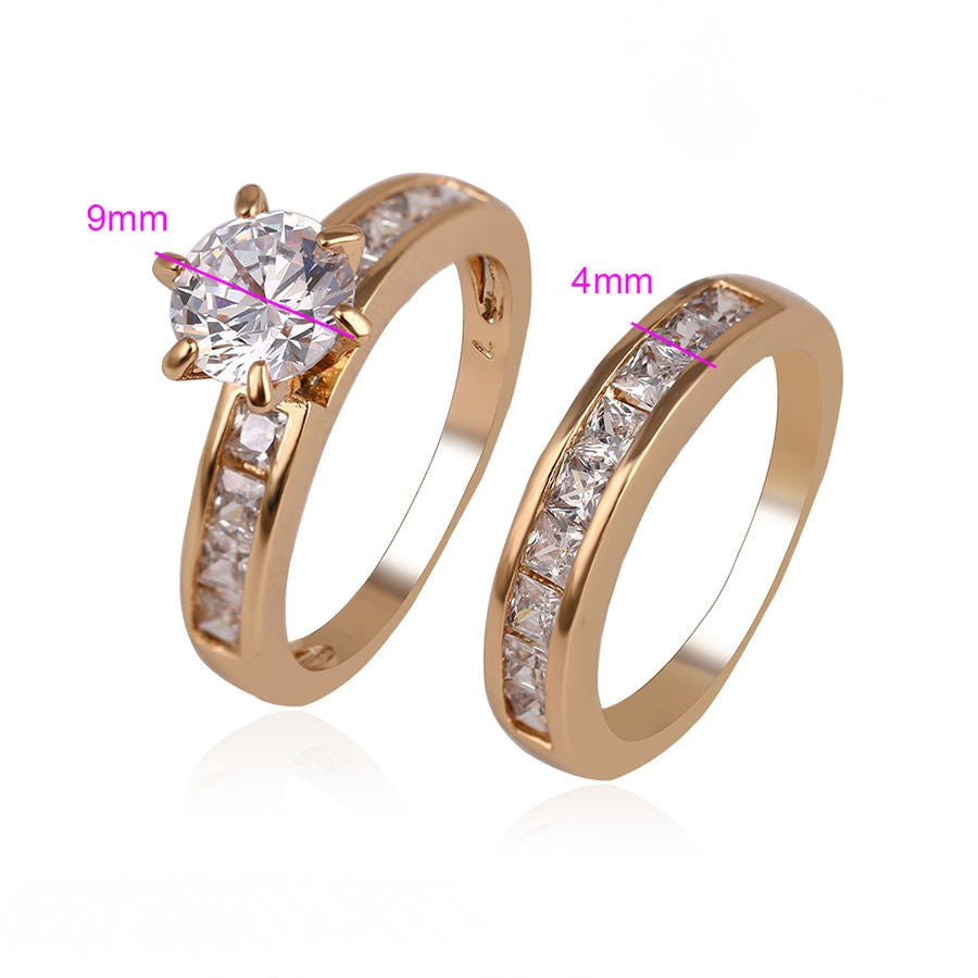 Fashion Jewelry Couple Wedding Rings