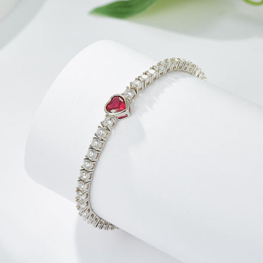 Aivenchy Customized Plated Zircon Tennis Bracelet