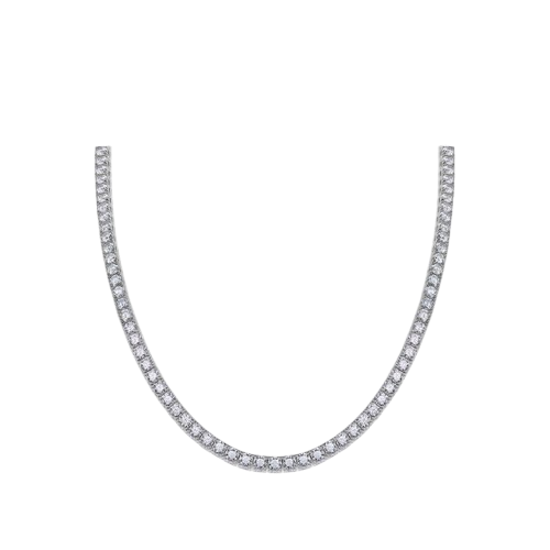Fashion Necklace Moissanite 2.0mm Tennis Chain