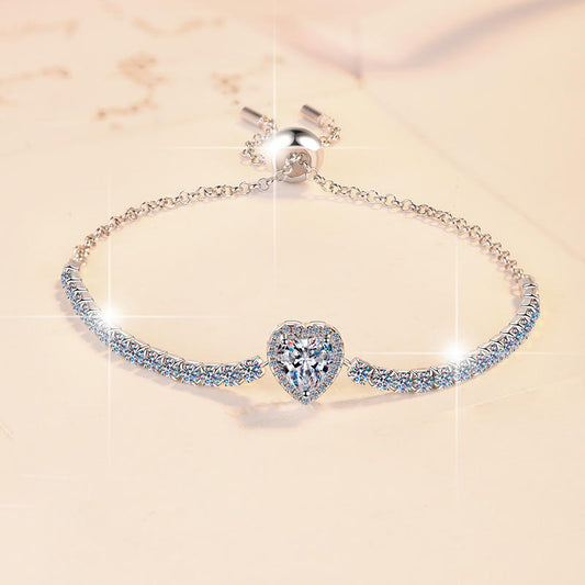 Women's Engagement Bracelet Full Diamond
