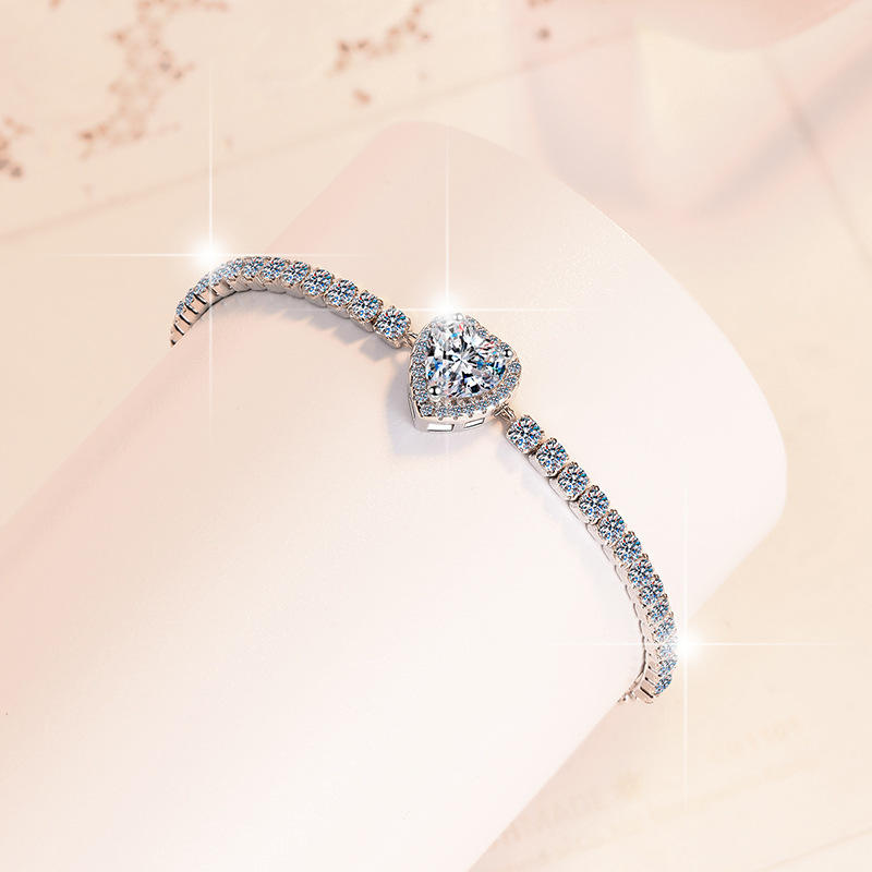 Women's Engagement Bracelet Full Diamond