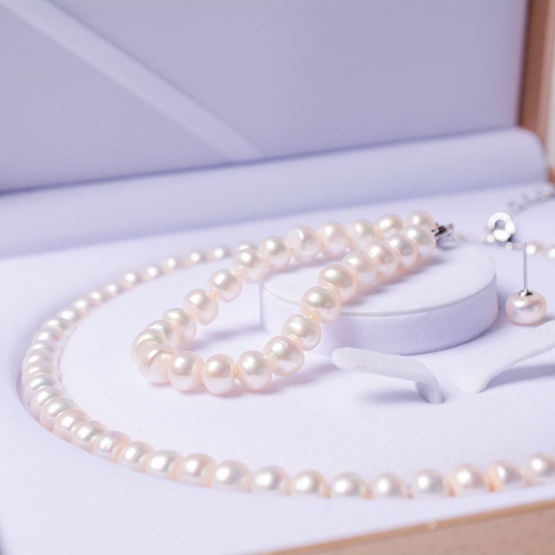 Jewelry Pearl Jewelry Set Pearl Beautiful Freshwater Pearls Jewelry Sets