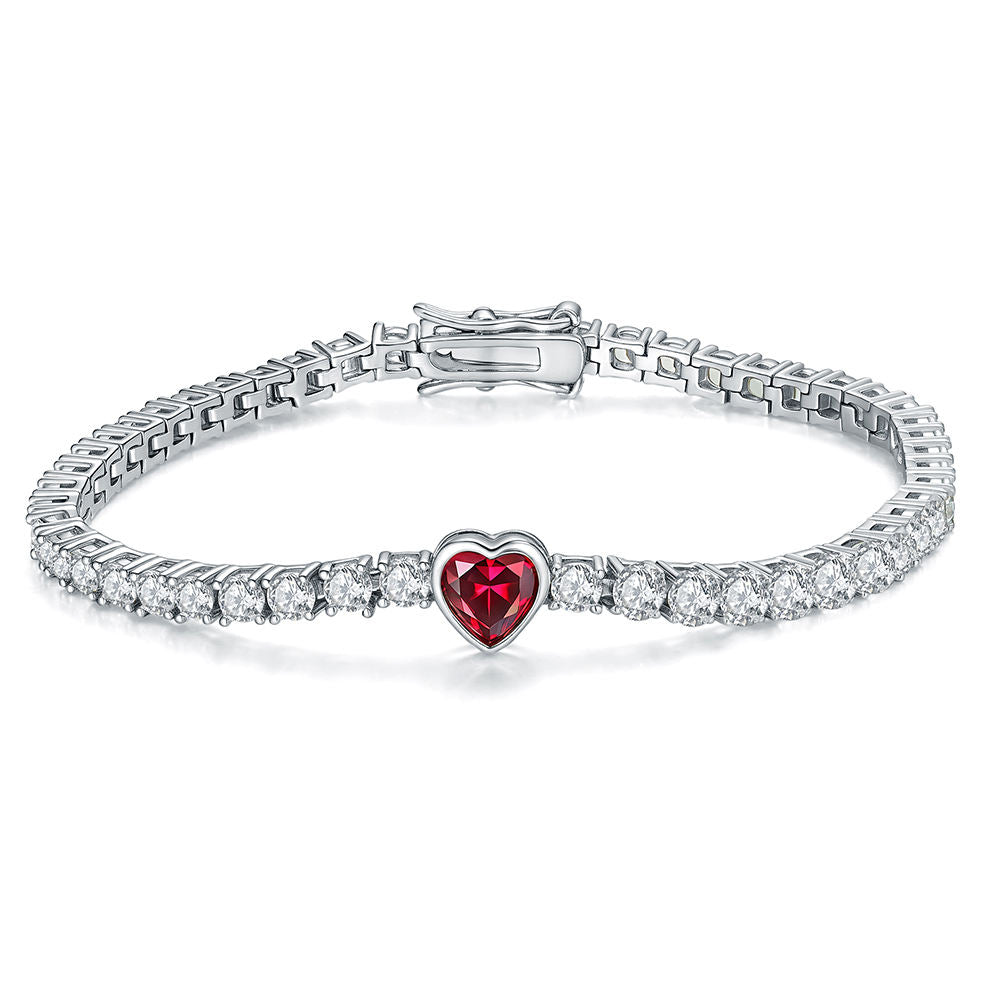 Aivenchy Customized Plated Zircon Tennis Bracelet