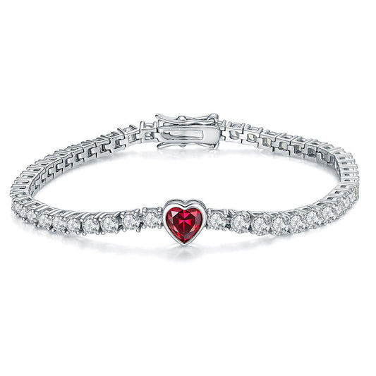 Aivenchy Customized Plated Zircon Tennis Bracelet